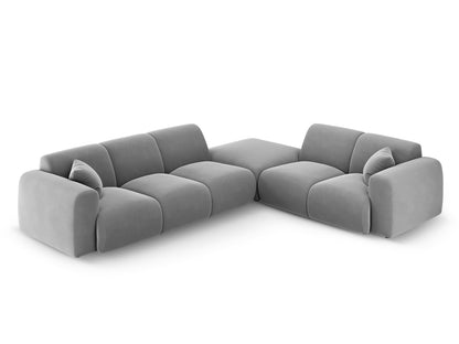 Nolio Corner Sofa, 4 Seats, 315x250 cm — Light Grey / Right