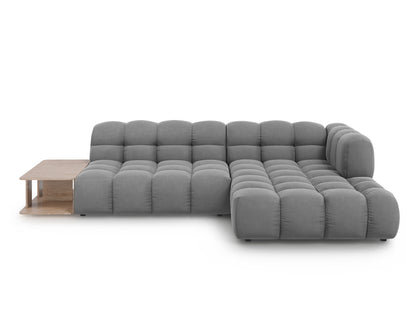 Sky Modular Corner Sofa, 4 Seats, 297x162 cm — Light Grey / Right