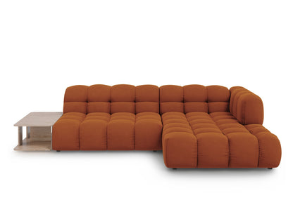 Sky Modular Corner Sofa, 4 Seats, 297x162 cm — Terracotta / Right