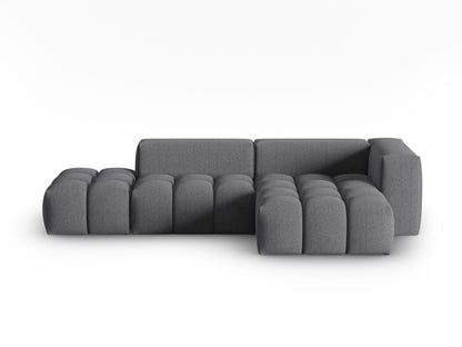 Verona Modular Corner Sofa, 4 Seats, 265x145 cm — Grey / Right