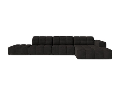 Chicago Corner Sofa, 5 Seats, 348x167 cm — Anthracite / Right