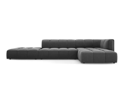 Moritz Modular Corner Sofa, 5 Seats, 323x160 cm — Grey / Right