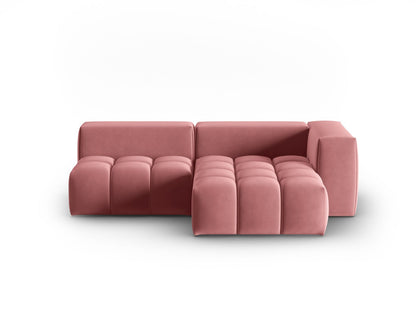 Verona Modular Corner Sofa, 3 Seats, 205x145 cm — Flamingo / Right