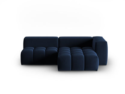 Verona Modular Corner Sofa, 3 Seats, 205x145 cm — Royal Blue / Right