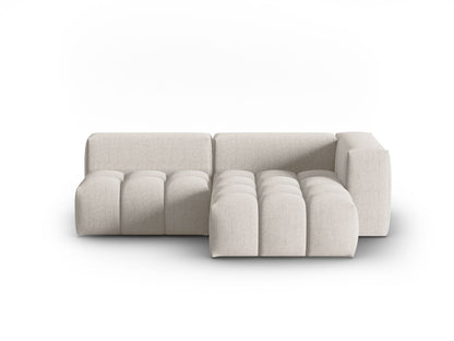 Verona Modular Corner Sofa, 3 Seats, 205x145 cm — Beige / Right