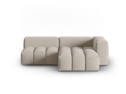 Verona Modular Corner Sofa, 3 Seats, 205x145 cm — Sand / Right