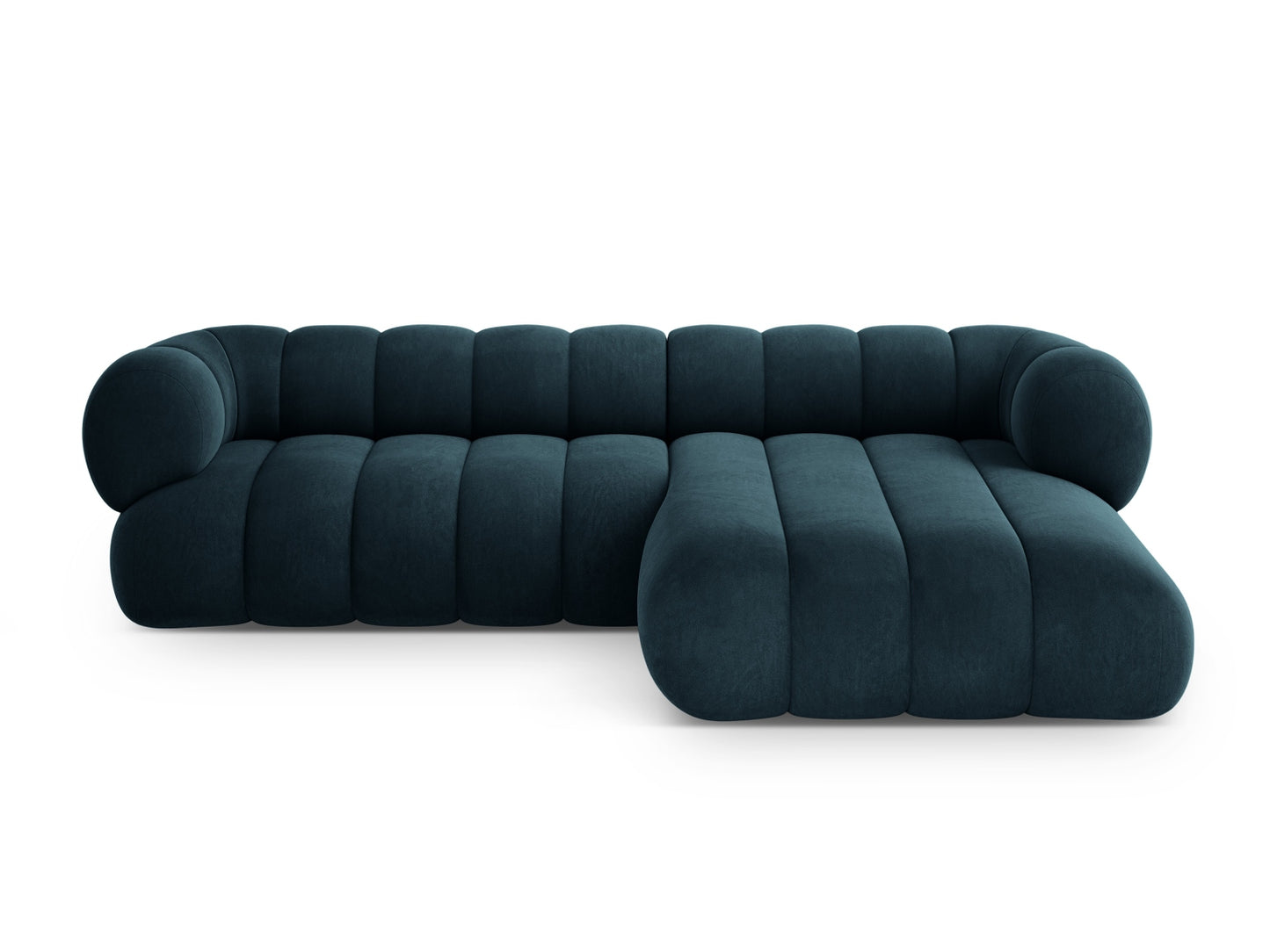 Koge Corner Sofa, 5 Seats, 270x165 cm — Deep Petrol / Right