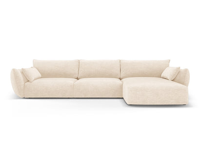 Matera Corner Sofa, 4 Seats, 308x171 cm — Light Beige / Right