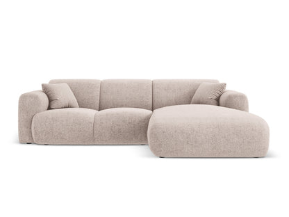 Nolio Corner Sofa, 4 Seats, 260x170 cm — Beige / Right