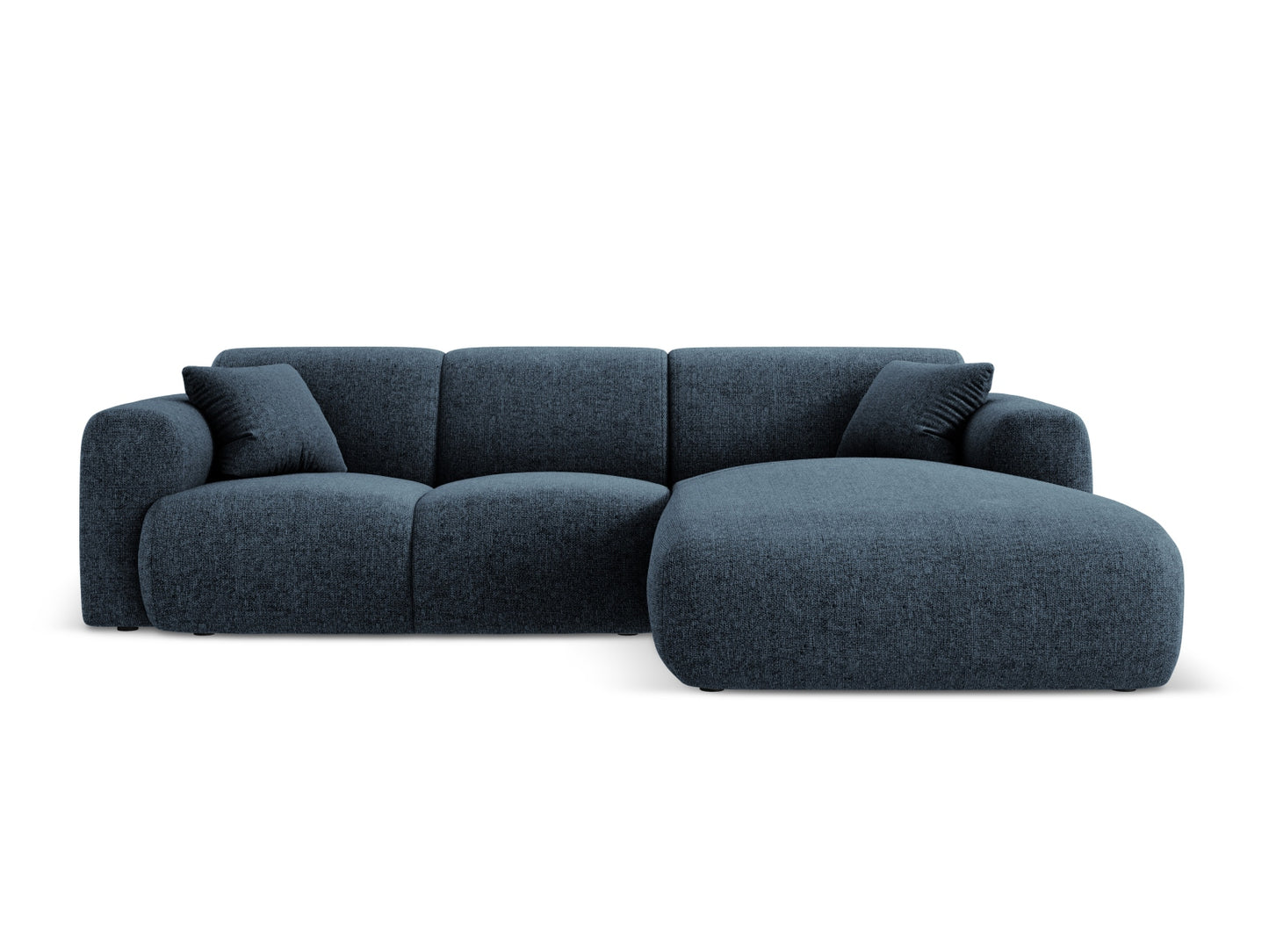 Nolio Corner Sofa, 4 Seats, 260x170 cm — Royal Blue / Right
