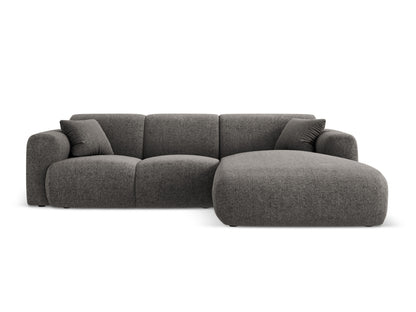 Nolio Corner Sofa, 4 Seats, 260x170 cm — Grey / Right