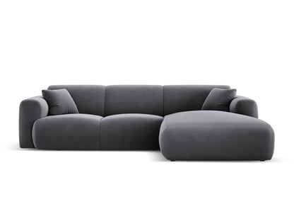 Nolio Corner Sofa, 4 Seats, 260x170 cm — Dark Grey / Right