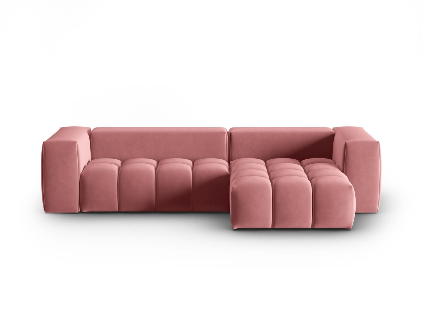 Verona Modular Corner Sofa, 3 Seats, 260x145 cm — Flamingo / Right