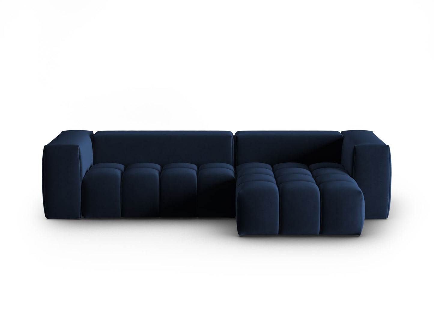 Verona Modular Corner Sofa, 3 Seats, 260x145 cm — Royal Blue / Right
