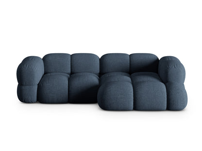 Loretto Corner Sofa, 3 Seats, 250x147 cm — Dark Blue / Right