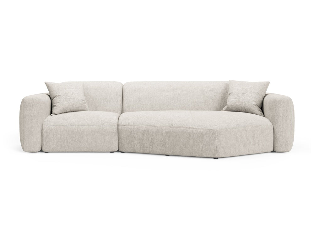 Strino Modular Corner Sofa, 3 Seats, 308x136 cm — Beige / Right
