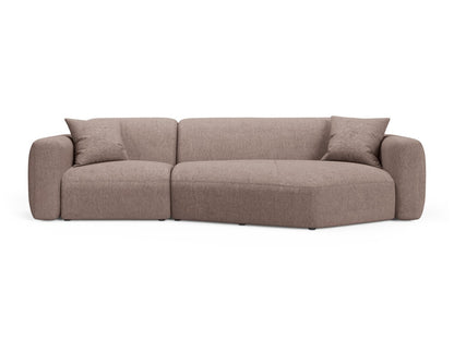 Strino Modular Corner Sofa, 3 Seats, 308x136 cm — Cappuccino / Right