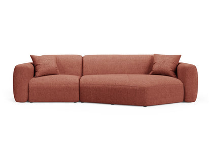 Strino Modular Corner Sofa, 3 Seats, 308x136 cm — Coral / Right