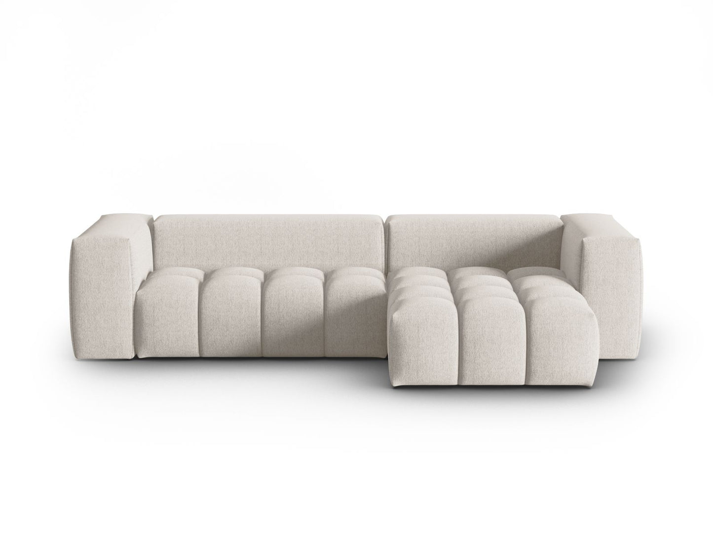 Verona Modular Corner Sofa, 3 Seats, 260x145 cm — Beige / Right