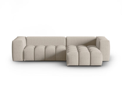 Verona Modular Corner Sofa, 3 Seats, 260x145 cm — Sand / Right