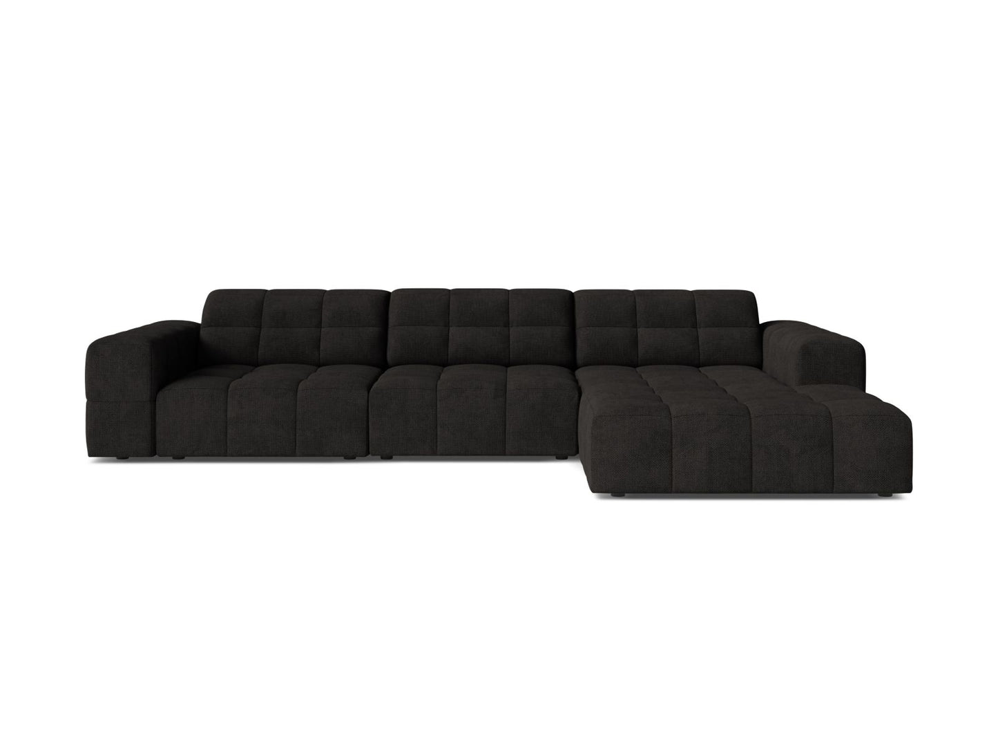 Chicago Corner Sofa, 4 Seats, 294x167 cm — Anthracite / Right