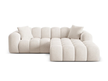 Treno Corner Sofa, 3 Seats, 240x184 cm — Light Beige / Right