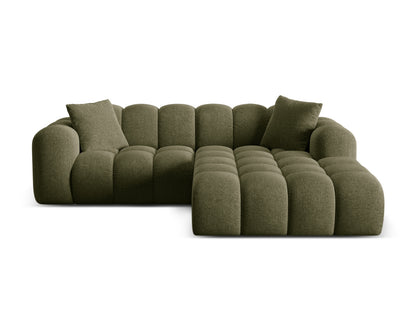 Treno Corner Sofa, 3 Seats, 240x184 cm — Green / Right