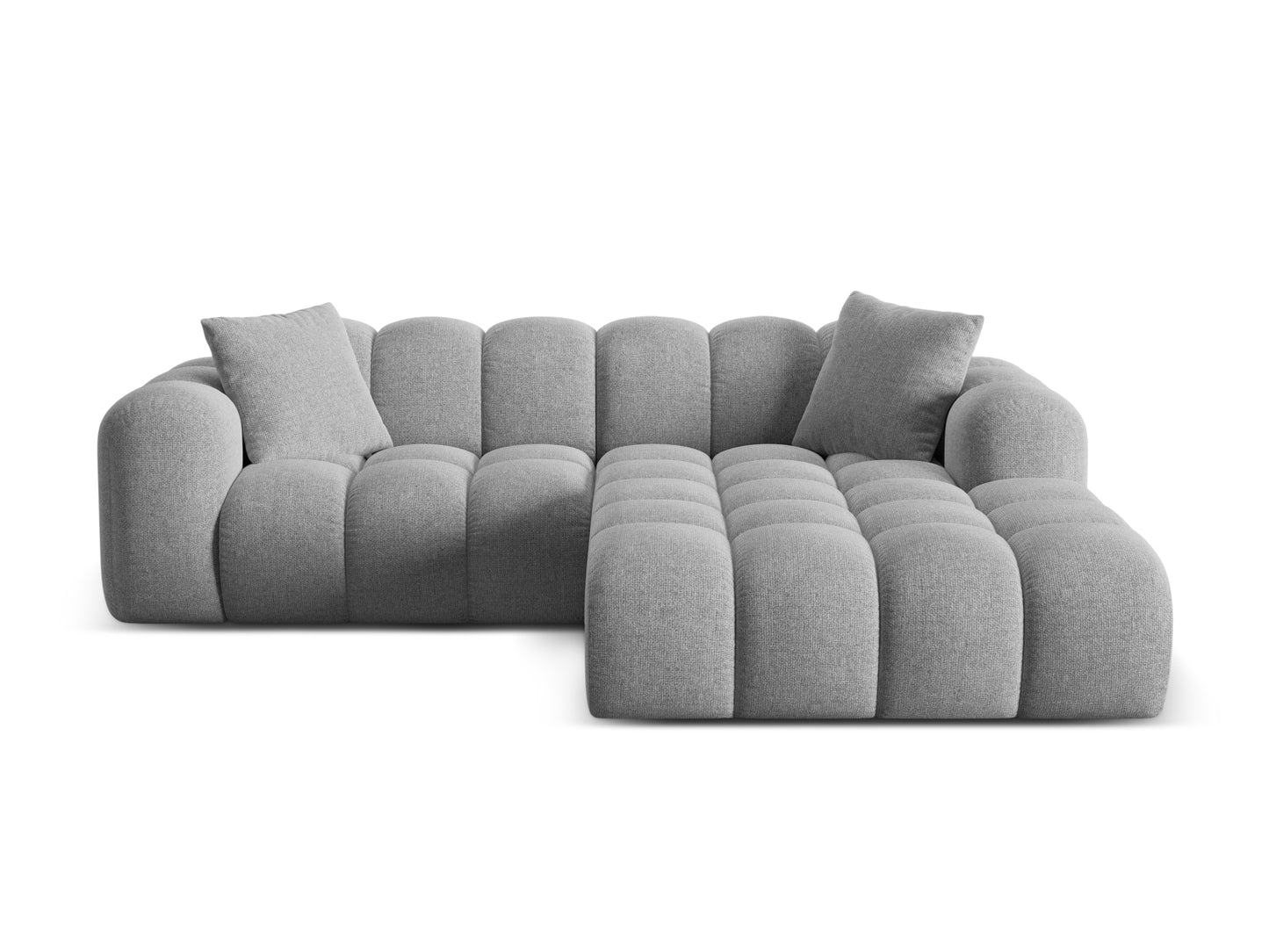 Treno Corner Sofa, 3 Seats, 240x184 cm — Light Grey / Right