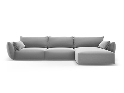 Matera Corner Sofa, 4 Seats, 308x171 cm — Grey / Right