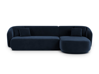 Gomera Corner Sofa, 4 Seats, 260x155 cm — Royal Blue / Right