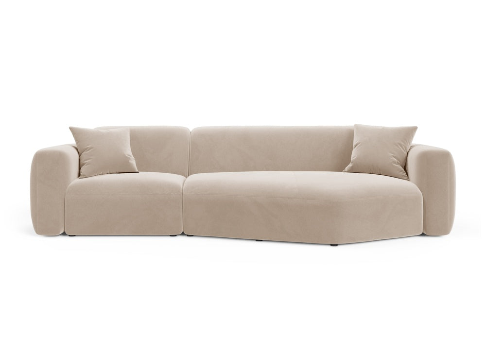 Strino Modular Corner Sofa, 3 Seats, 308x136 cm — Beige / Right