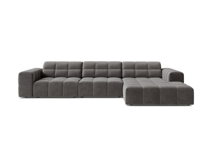 Chicago Corner Sofa, 4 Seats, 294x167 cm — Light Grey / Right