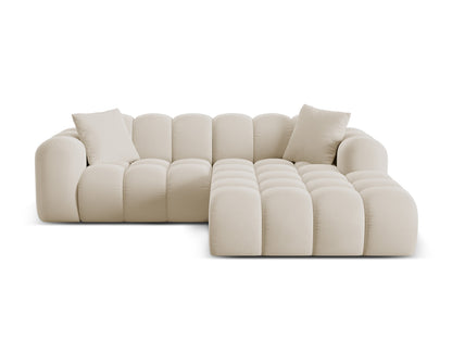 Treno Corner Sofa, 3 Seats, 240x184 cm — Dark Beige / Right