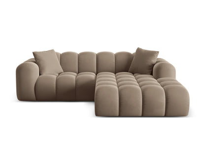 Treno Corner Sofa, 3 Seats, 240x184 cm — Cappuccino / Right