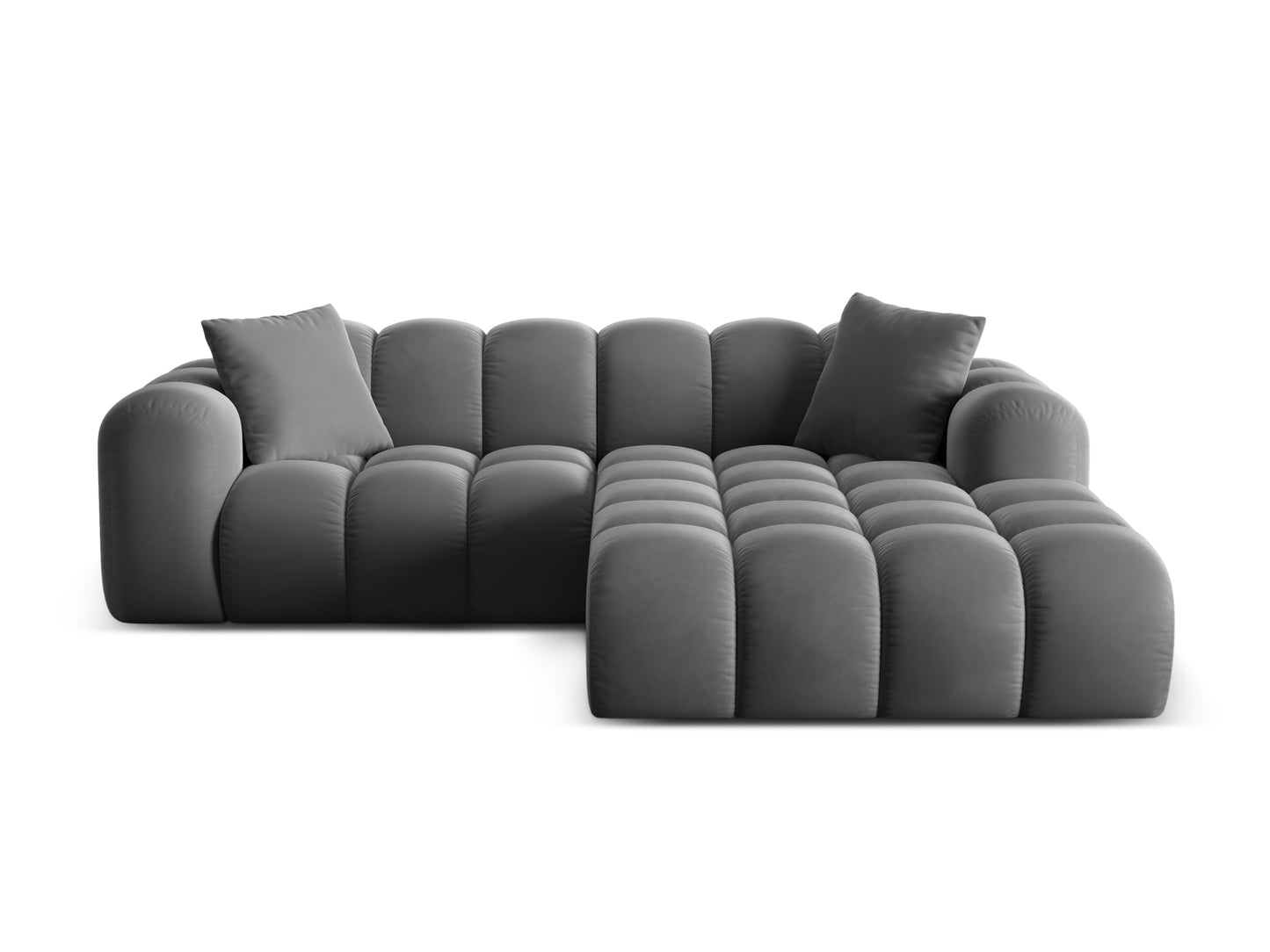 Treno Corner Sofa, 3 Seats, 240x184 cm — Grey / Right