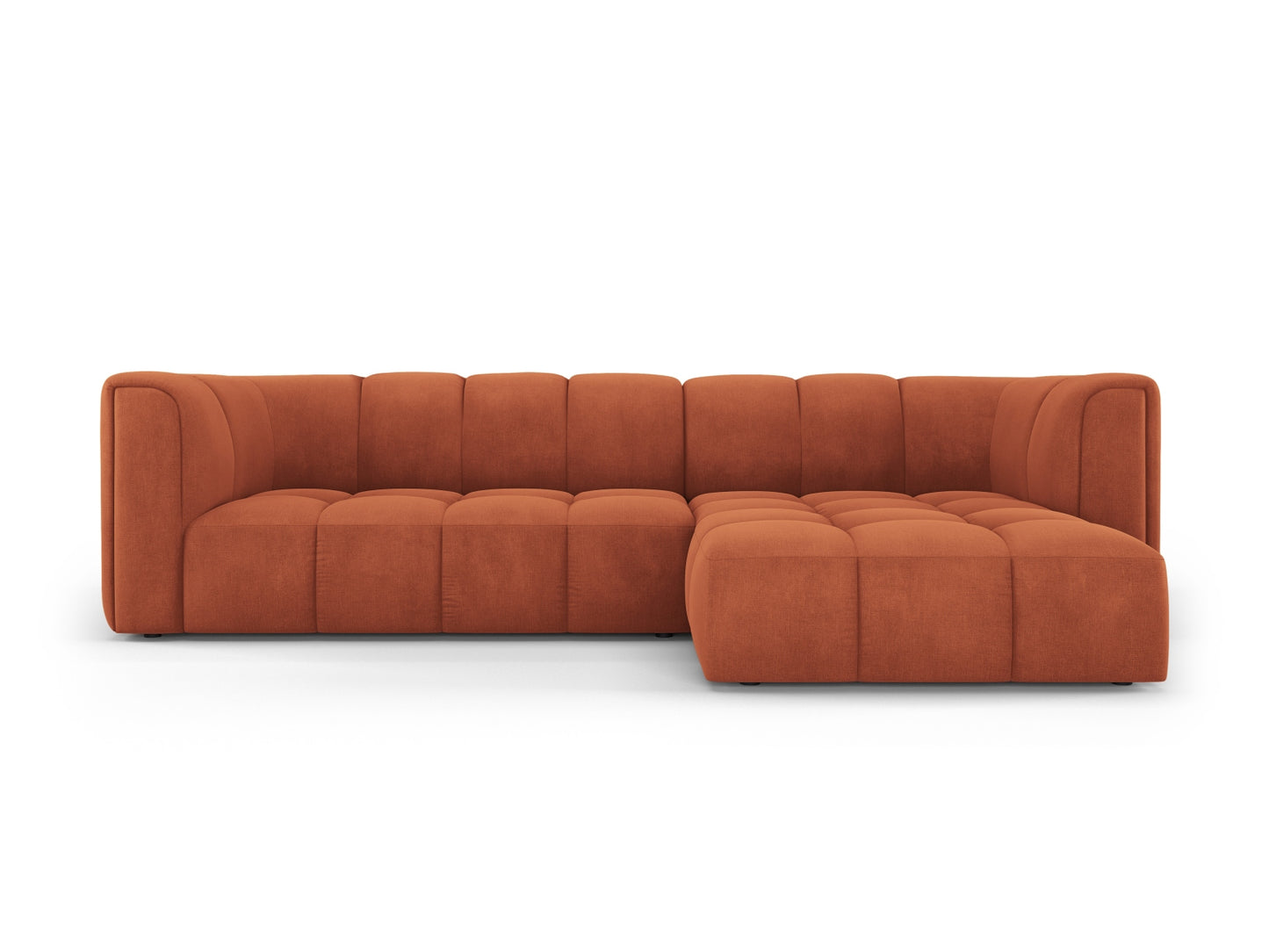 Moritz Modular Corner Sofa — Orange / Right