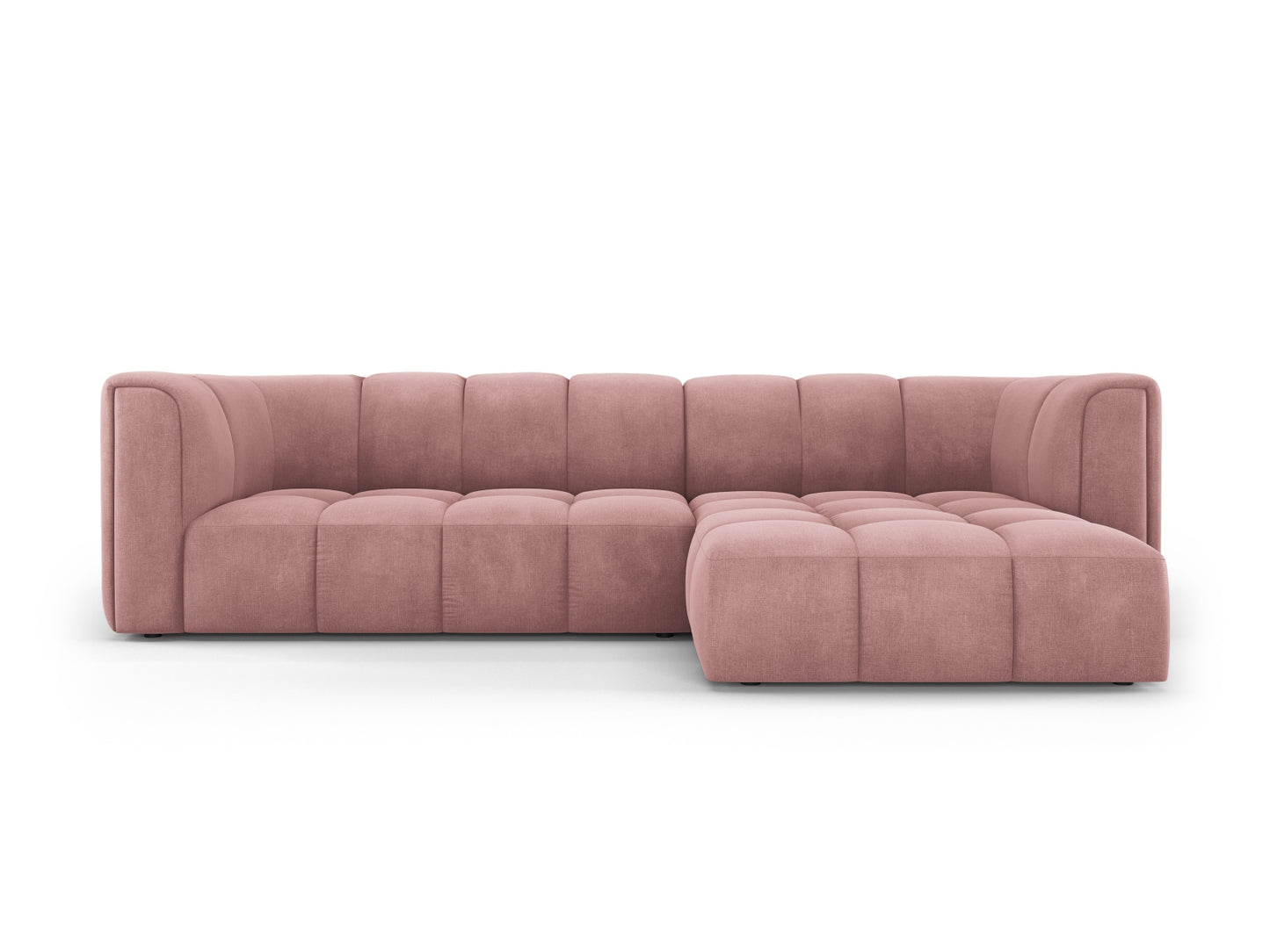 Moritz Modular Corner Sofa — Pink / Right