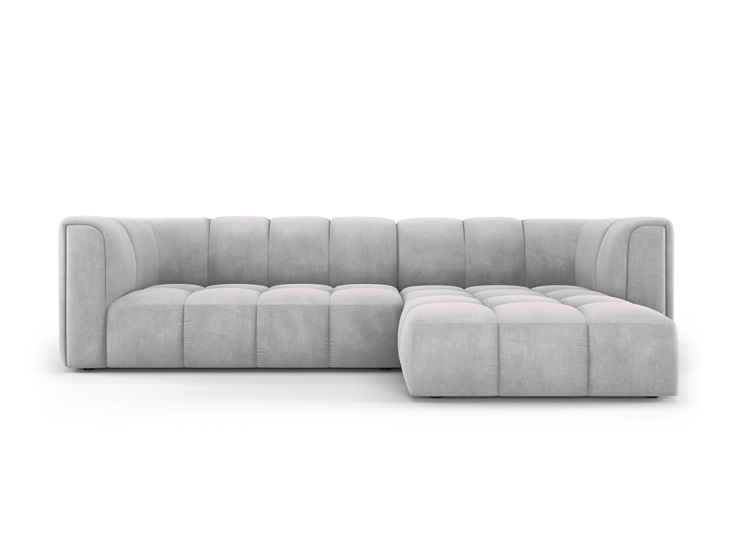 Moritz Modular Corner Sofa — Light Grey / Right