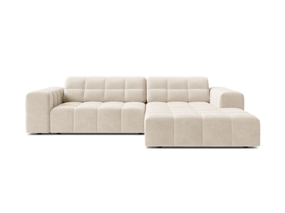 Chicago Corner Sofa, 3 Seats, 234x167 cm — Light Beige / Right