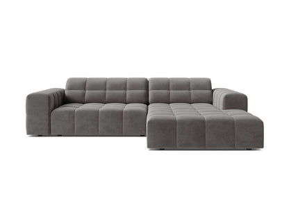 Chicago Corner Sofa, 3 Seats, 234x167 cm — Light Grey / Right