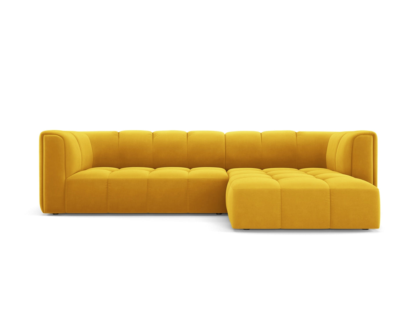 Moritz Modular Corner Sofa — Yellow / Right