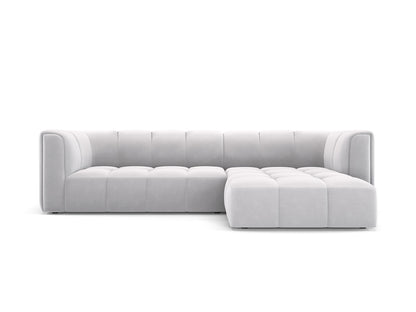 Moritz Modular Corner Sofa — Silver / Right