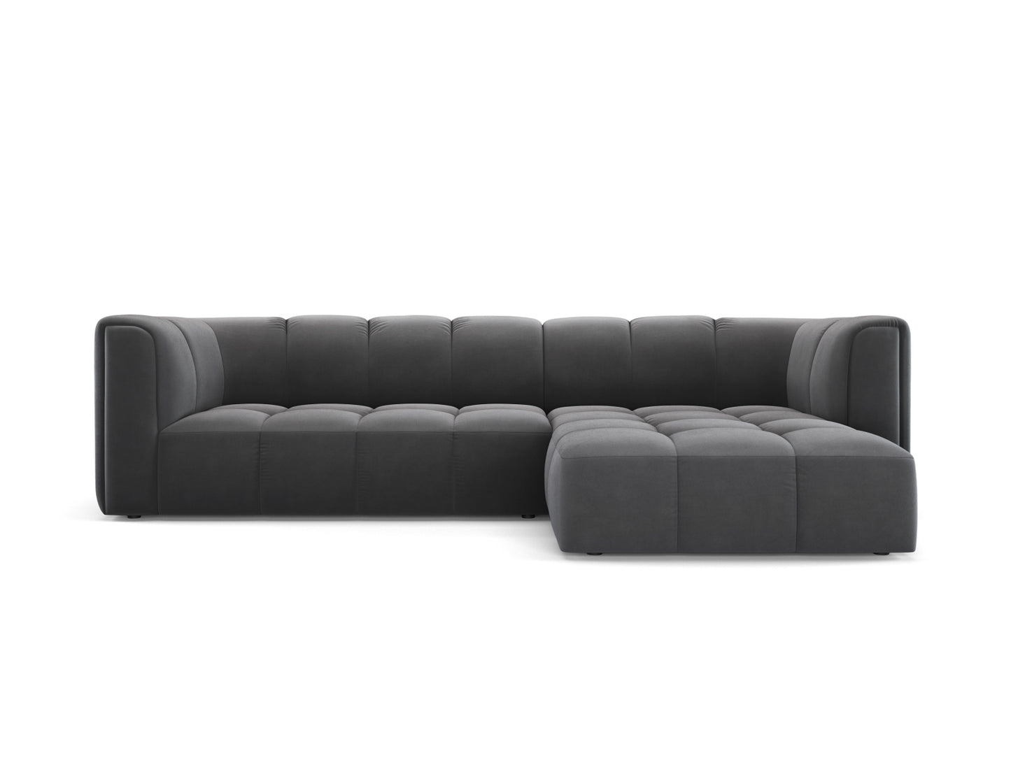Moritz Modular Corner Sofa — Grey / Right