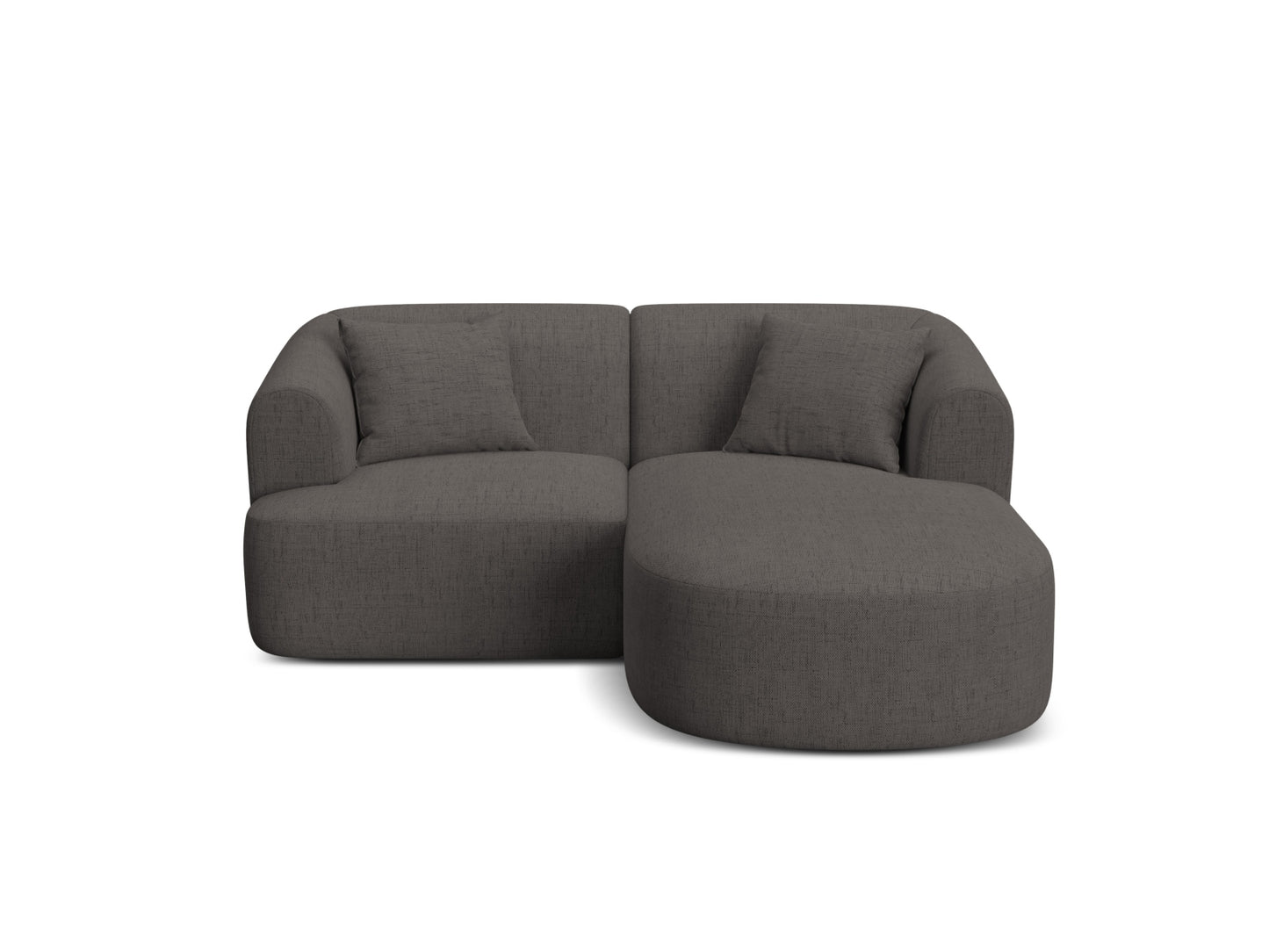 Campi Modular Corner Sofa — Grey / Right