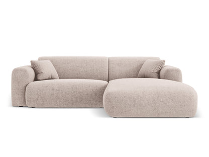 Nolio Corner Sofa, 4 Seats, 235x170 cm — Beige / Right