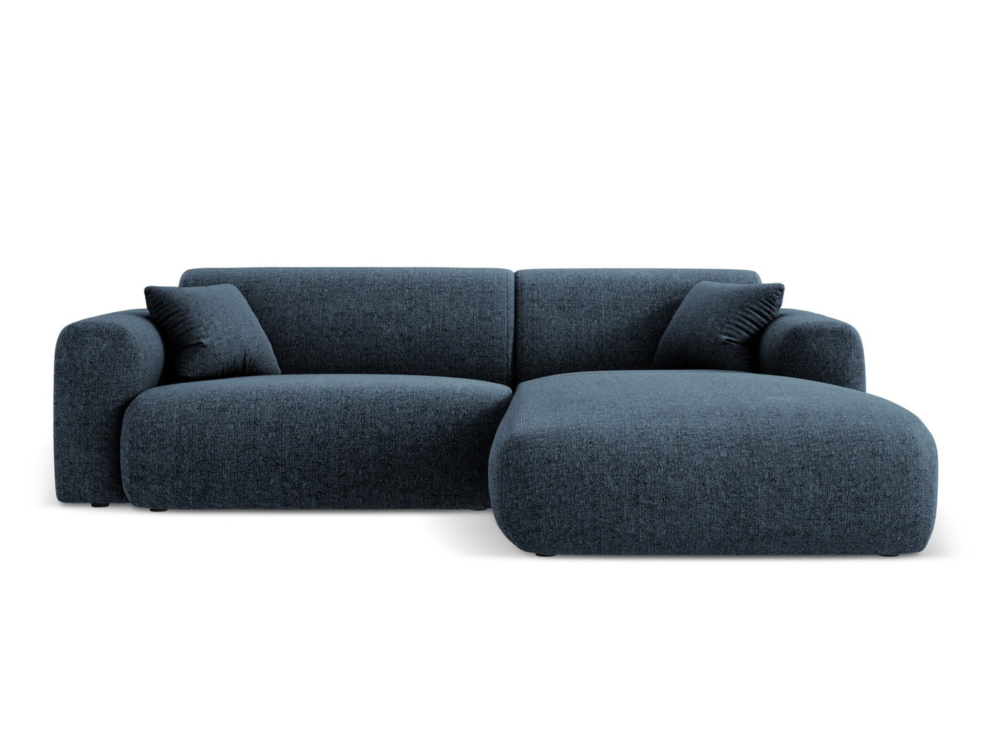Nolio Corner Sofa, 4 Seats, 235x170 cm — Royal Blue / Right