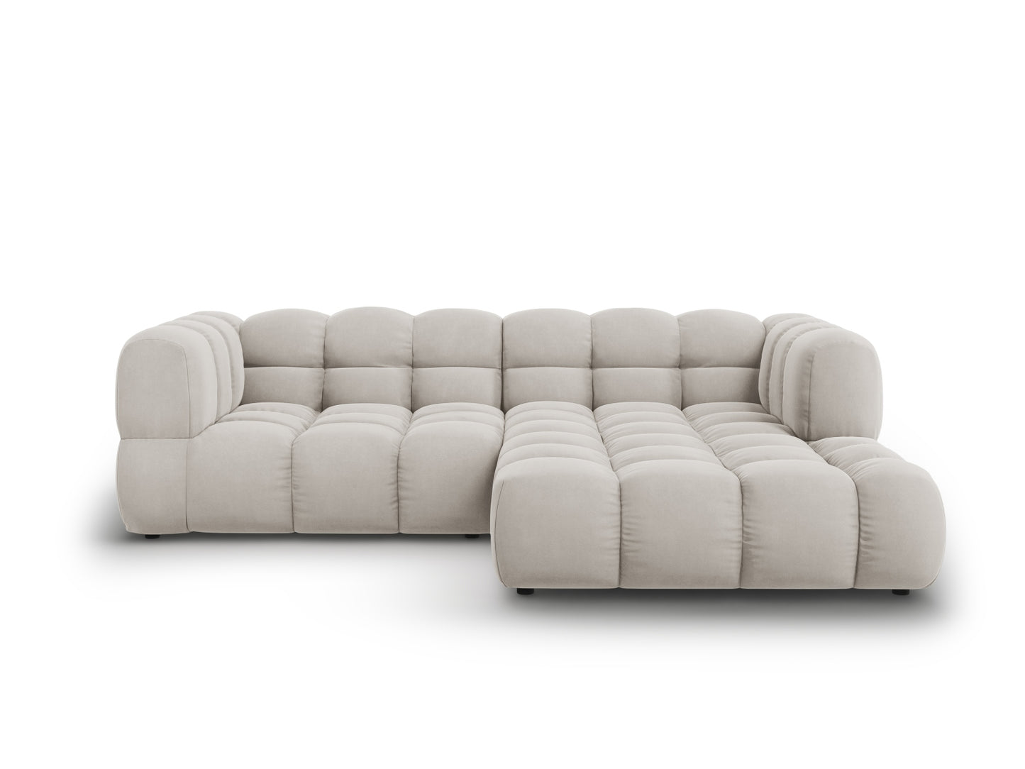 Sky Modular Corner Sofa — Light Beige / Right
