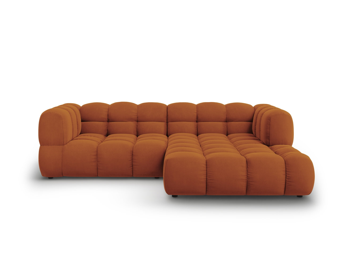 Sky Modular Corner Sofa — Terracotta / Right