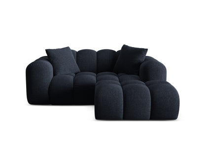 Treno Corner Sofa, 2 Seats, 180x164 cm — Navy Blue / Right