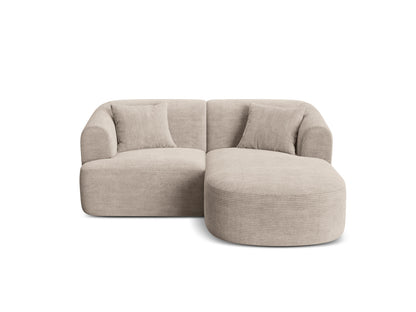 Campi Modular Corner Sofa — Cappuccino / Right
